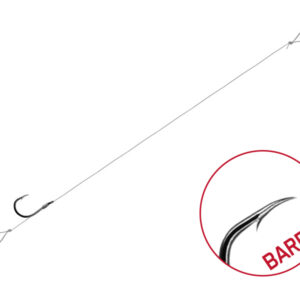 Kötött horog Delphin FLR Loop / 6db
