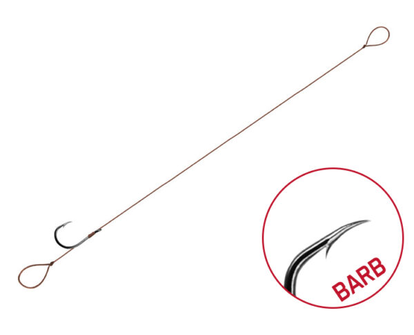 Kötött horog Delphin Proxi Loop / 6db