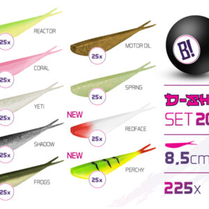 BOMB D-SHOT 2022 csali szett 8,5cm / 225db