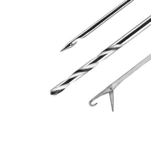 Delphin T-END Grip 3XF Fluo fűzőtű és fúró készlet