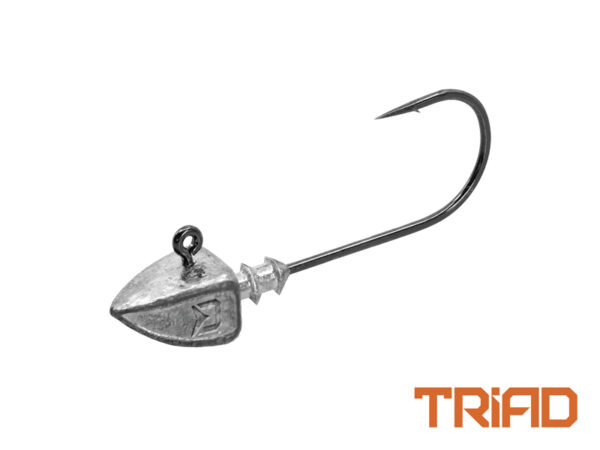 Gallérral ellátott Delphin TRIAD jigfej / 5 db