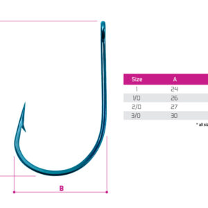 Horog Delphin B! NEO ZanderPoint BLU / 10db
