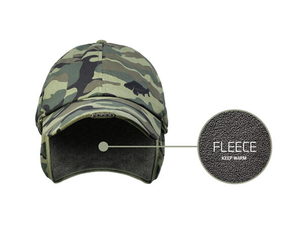 OutLINE Camo Téli LED baseball sapka