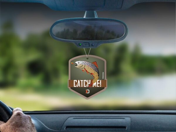 Autó illatosító Delphin CatchME! PISZTRÁNG
