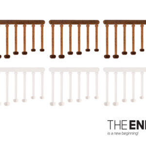 THE END Elasztikus csalistopper / 36db