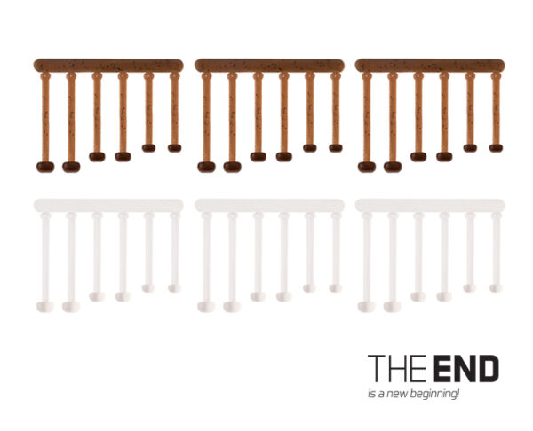 THE END Elasztikus csalistopper / 36db