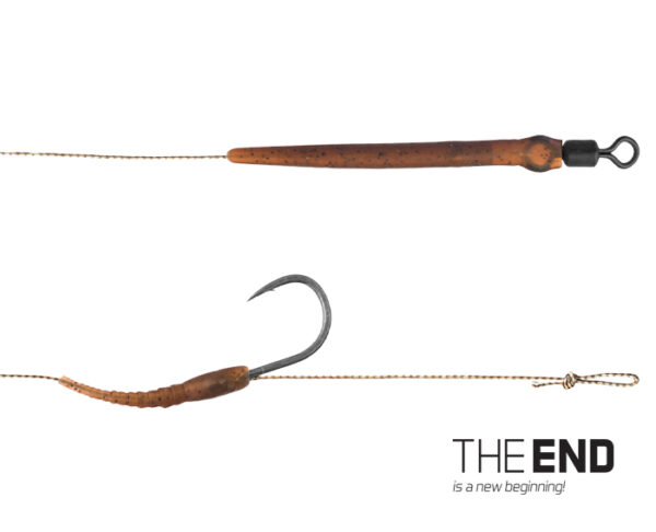 Delphin THE END Skin rig kötött horog / 2db